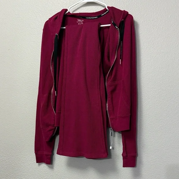 Calvin Klein Performance Waffle Knit Lounge Set - Picture 2 of 15